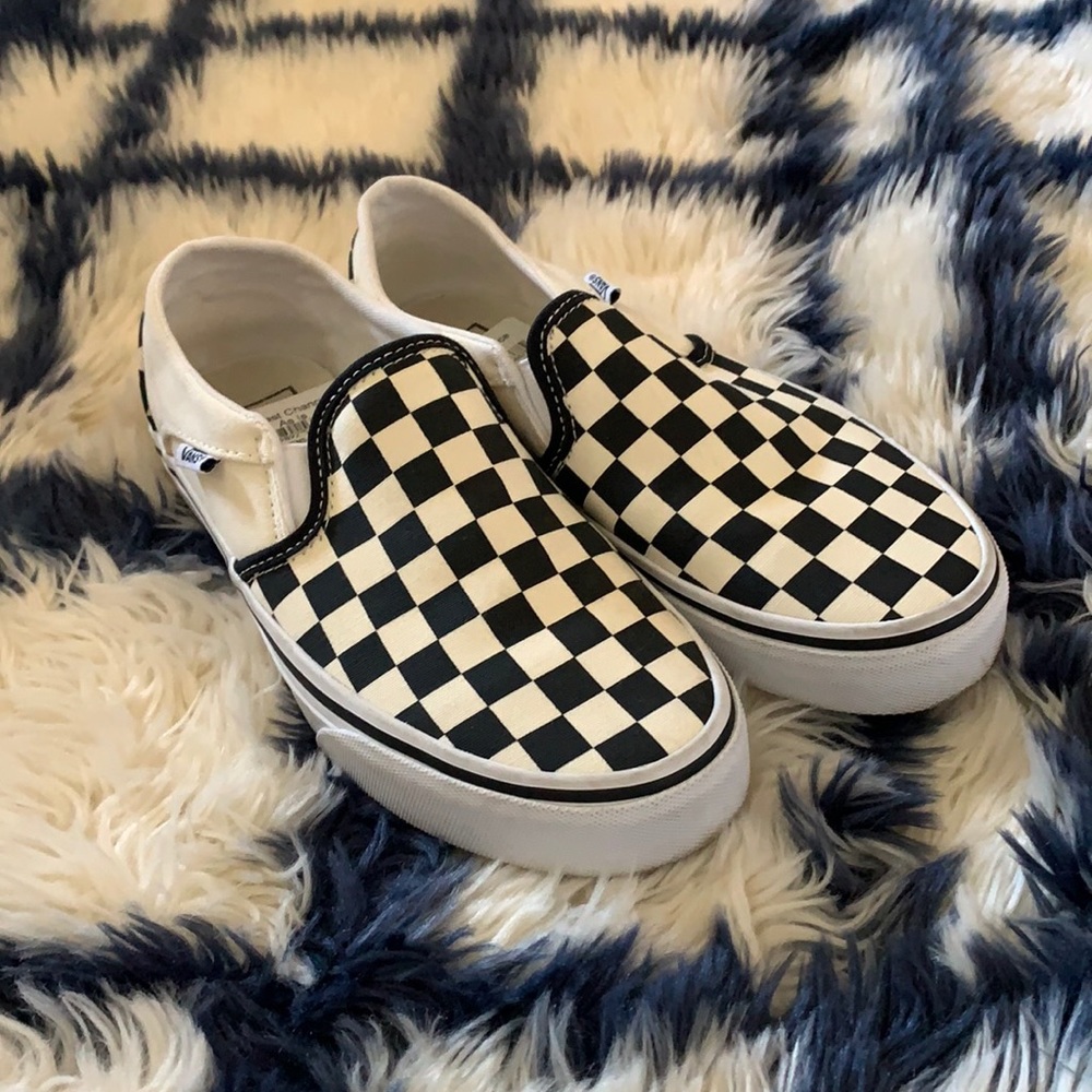 Checkered Vans - image 1